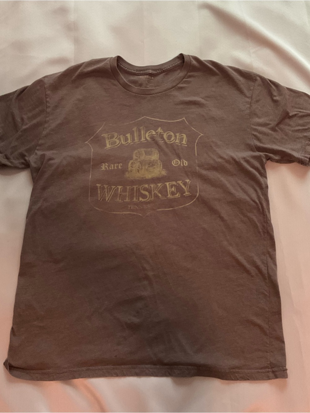 Whiskey Graphic Tee - Brown
